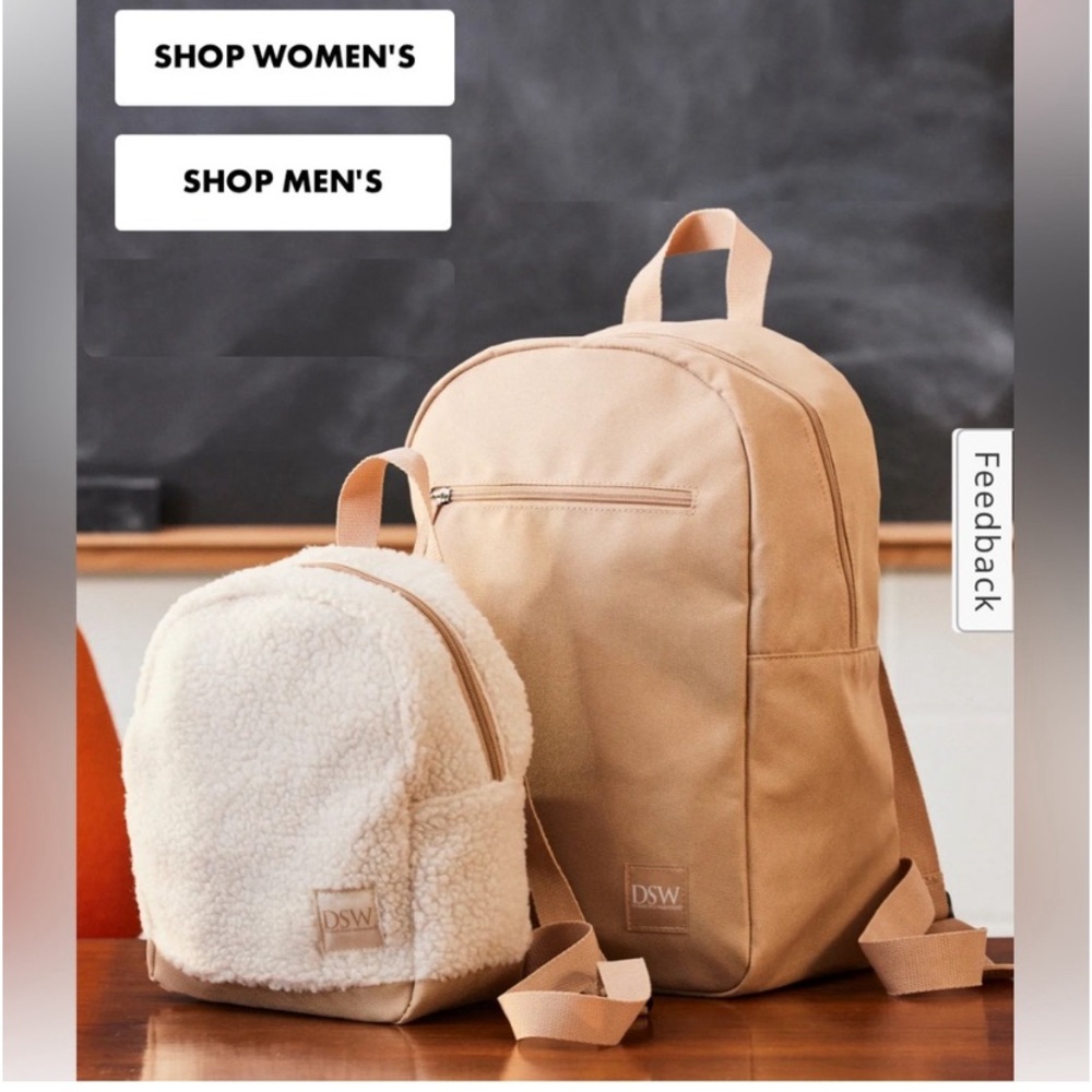 NWT DSW Backpack Duo